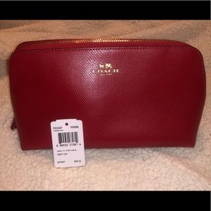 GUC Large COACH Cosmetic Bag